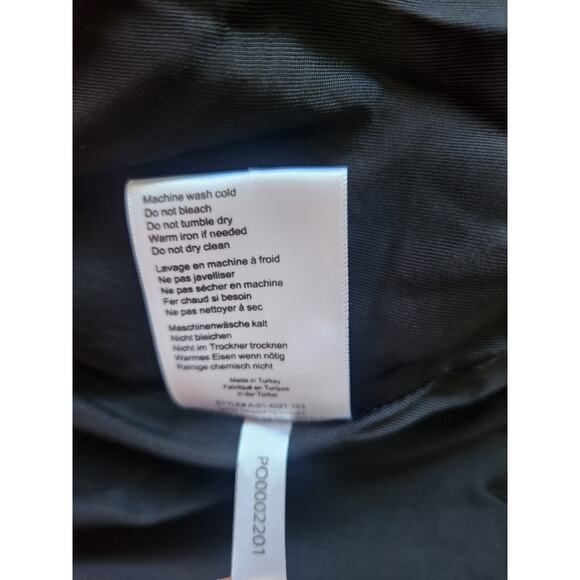 ANINE BING Oakley oversized checked brushed Shirt Jacket size S #2H421 - Picture 14 of 15